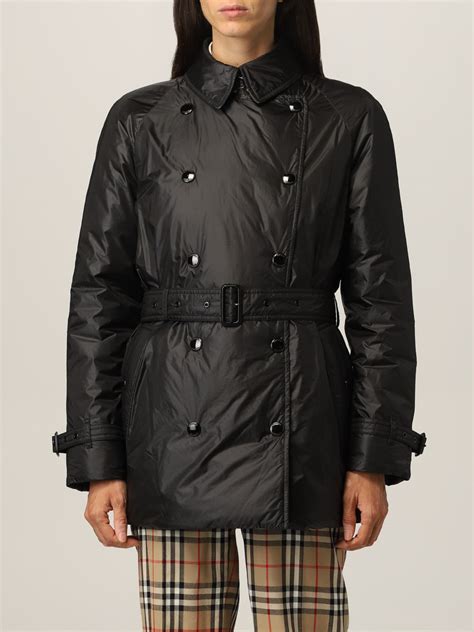 burberry mantel schwarz|Designer.